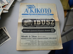 Hungary A Kikoto Tengerhajozas Navy Magazines 1942 WW2 - Magazines