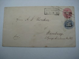 ALTDAMM , Klarer Stempel Auf Brief - Postal  Stationery