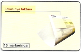 Sweden - Telia - Telias Nya Faktura - 15U, 03.1999, 2.200ex, Used - Schweden