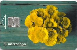 Sweden - Telia - Tussilago Plant, 03.1994, 3.000ex, Used - Schweden