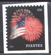 United States 2014 Star Spangled Banner Sc # 4855 - Mi 5047 BE Perf. 11¼:10¾ - Used - Gebraucht