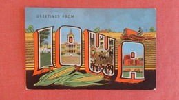 Greetings From   Iowa >  === Ref 2512 - Des Moines
