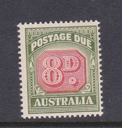 Australia Postage Due Stamps SG D138 1960 Eight Pennies No Watermark Mint Never Hinged - Segnatasse