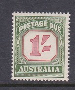 Australia Postage Due Stamps SG D140 1958 One Shilling No Watermark Mint Never Hinged - Port Dû (Taxe)