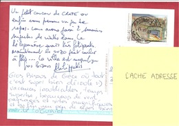 Y&T N°2485  ATHENES     Vers FRANCE  2009  2 SCANS - Cartas & Documentos