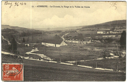 CARTE POSTALE ANCIENNE DE AUBERIVE  -  53   LE CHANOIS   LA FORGE ET LA VALLEE DE L'AUBE - Auberive