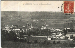 CARTE POSTALE ANCIENNE DE AUBERIVE  -  2  VUE PRISE DES COTEAUX DU CHANOIS - Auberive