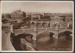 °°° 1557 - ROMA - PONTI SUL TEVERE - 1933 °°° - Bruggen