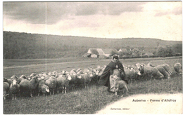 CARTE POSTALE ANCIENNE DE AUBERIVE  -  FERME D'ALLOFROY - Auberive