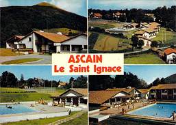Delcampe - 64 - ASCAIN - VILLAGE VACANCES Club "LE SAINT IGNACE" (piscine), N° 17 éd CAP-THEOJAC - Ascain
