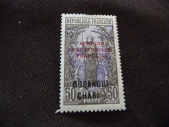 TIMBRE  OUBANGUI    N  65     COTE  1,70  EUROS   NEUF  CHARNIERE - Ungebraucht