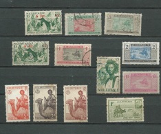 Mauritanie   - Lot De  12 Timbres Oblitérés  Ou * -  Abc21206 - Gebraucht