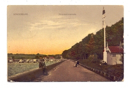 DK 6400 SONDERBORG / SONDERBURG, Strandpromenade, 1916 - Nordschleswig