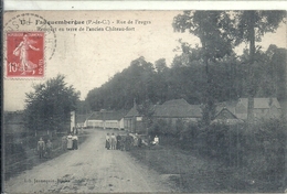 PAS DE CALAIS - 62 -FAUQUEMBERGUES - Rue De Fruges - Remparte En Terre De L'ancien Château Fort - Fauquembergues