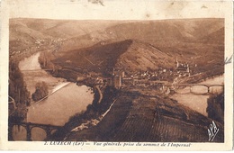 CPA - Luzech - Vue Générale Prise Du Sommet De L'Impernal  ( En L'état ) - Luzech