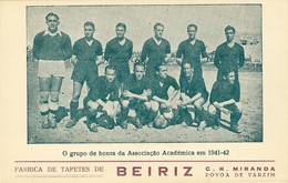 COIMBRA - O Grupo De Honra Da Associação  Academica Em 1941-42  - PORTRUGAL - Coimbra