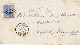 27 MRT 1875 Envelopje Van  Leiden Naar Wijk Bij Duurstede  Met  NVPH19 En Puntstempel 68 - Lettres & Documents