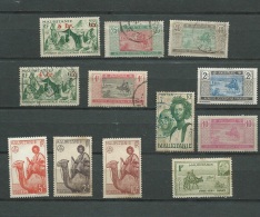 Mauritanie   - Lot De  12 Timbres Oblitérés  Ou * -  Abc21206 - Used Stamps
