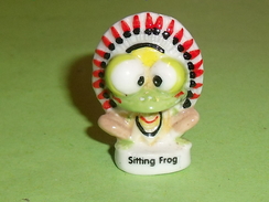 Fèves / Animaux / Grenouille : Sitting Frog , Indien   T96 - Animaux
