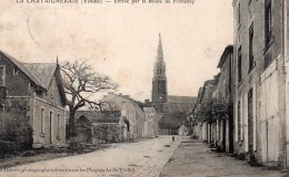 La Chataigneraie : Entrée Par La Route De Fontenay - La Chataigneraie