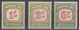 Australia 1953-54 Postage Due, Key Values, Mint No Hinge/mounted, See Notes, Sc# J81-J83 - Portomarken