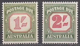 Australia 1958-60 Postage Due, Mint No Hinge Sc# J94-J95, SG D140-D141, Yt 81-82 - Impuestos