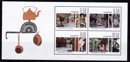 Dänemark, 2009, 1517/20 Block 35,  Freilichtmuseum „Den Gamle By“, Århus. MNH **, - Blocks & Kleinbögen