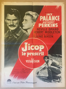 WESTERN Affiche Cinéma Originale Du Film JICOP LE PROSCRIT 1957 "THE LONELY MAN" D'HENRY LEVIN Avec JACK PALANCE - Affiches & Posters