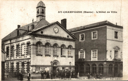 AY CHAMPAGNE  L HOTEL DE VILLE - Ay En Champagne