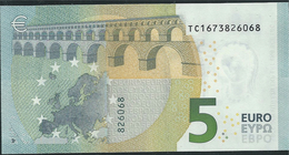 T IRELAND  5 EURO TC T001 C5  DRAGHI  UNC - 5 Euro