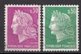 1198 Francia !967-70 Marianne Di Cheffer Viaggiato Used - 1967-1970 Marianna Di Cheffer