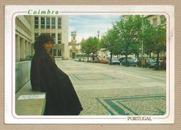 Portugal Postais Coimbra Typical Customs - Student At University Of Coimbra - Portugal Estudante Woman - Coimbra