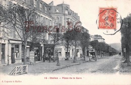 (77) Chelles - Place De La Gare - Attelage -  2 SCANS - Chelles