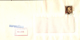 Slovakia R-letter Prievidza 1993 ... AX371 - Cartas & Documentos