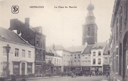 Gembloux - La Place Du Marché (animée, Edit. S D) - Gembloux