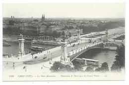 DC 460 - Paris (VIIIe) - Le Pont Alexandre. - Panorama De Paris Pris Du Grand Palais. - LL 155 - Distretto: 08