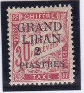 Grand Liban Taxe N° 3 Neuf * - Postage Due