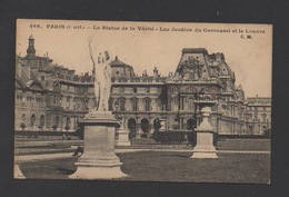 DF / 75 PARIS / LA STATUE DE LA VÉRITÉ - LES JARDINS DU CARROUSEL ET LE LOUVRE - Statues