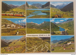 OBERALPPASS Andermatt Tomasee Rueras Oberalp-Hospiz Passhohe Sedrun Disentis - Train - Nv - Disentis/Mustér