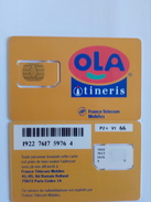 FRANCE CARTE MERE GSM OLA ITINERIS GEMPLUS NEUVE MINT VERSO P2+V1 GRAND 66 - Nachladekarten (Handy/SIM)