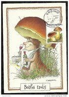 BOLETUS EDULIS. 24 NOVEMBRE  1987 . - Covers & Documents