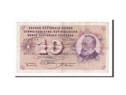 Billet, Suisse, 10 Franken, 1955-10-20, KM:45b, TB+ - Suiza