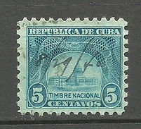 KUBA Cuba Revenue Tax Steuermarke Postage Due O 1940 - Strafport