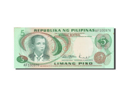 Billet, Philippines, 5 Piso, 1970, Undated, KM:148a, SPL - Filipinas