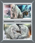 Mozambico 2017, Animals, Polar Bears, BF - Faune Arctique