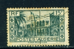 ALGERIA  -  1943  Summer Palace  F15  Used As Scan - Gebraucht