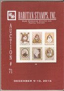 Raritan Stamps Auction 71,Dec 2016 Catalog Of Rare Russia Stamps,Errors & Worldwide Rarities - Catalogues De Maisons De Vente