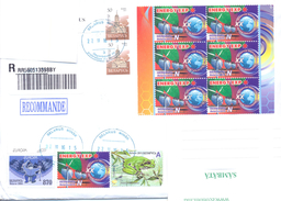 2016. Belarus, The Letter By Registered Prioritaire Post To Moldova - Belarus