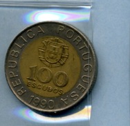 1990  100  ESCUDOS - Portugal