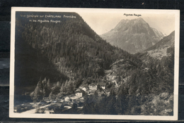 73. Le Chatelard. Vue Générale Et Les Aiguilles Rouges - Le Chatelard